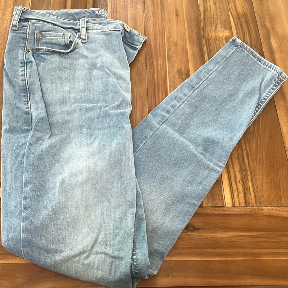 Light blue jeans
